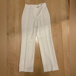 Petite Sophisticate Cream Trousers 0P